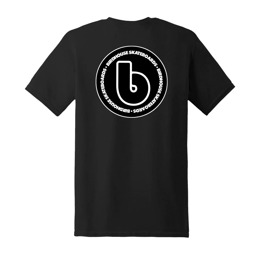 Circle 99 Short Sleeve Black T-Shirt - Image 3